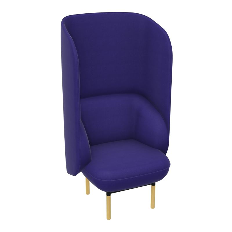 FAUT. SILENCE MARGOT 1 PL L74,2XH140XP66CM - ASSISE A3 - DOS. A3 - PIET. ZP/MS