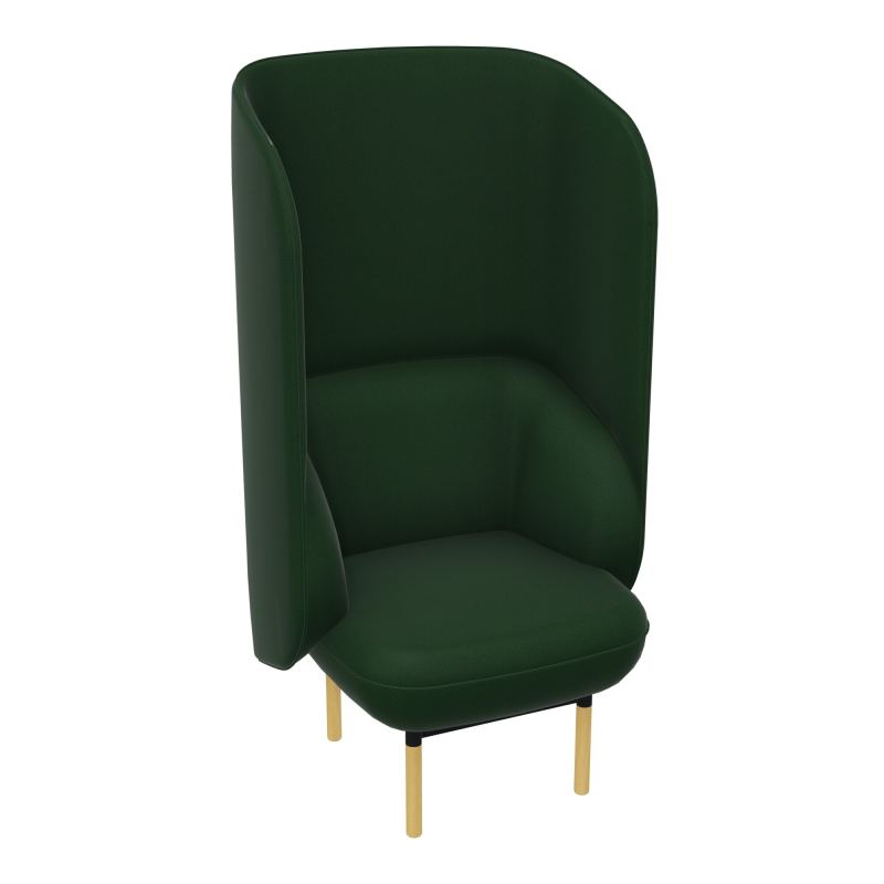 FAUT. SILENCE MARGOT 1 PL L74,2XH140XP66CM - ASSISE A9 - DOS. A9 - PIET. ZP/MS