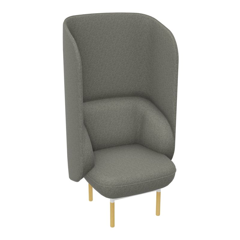 FAUT. SILENCE MARGOT 1 PL L74,2XH140XP66CM - ASSISE B1 - DOS. B1 - PIET. ZO/MS