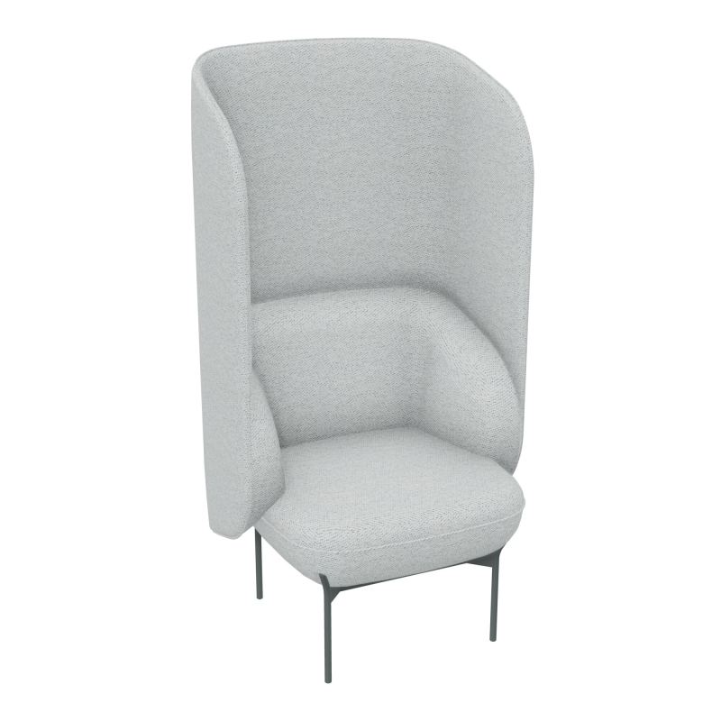 FAUT. SILENCE MARGOT 1 PL L74,2XH140XP66CM - ASSISE  - DOS.  - PIET. BC BC SU