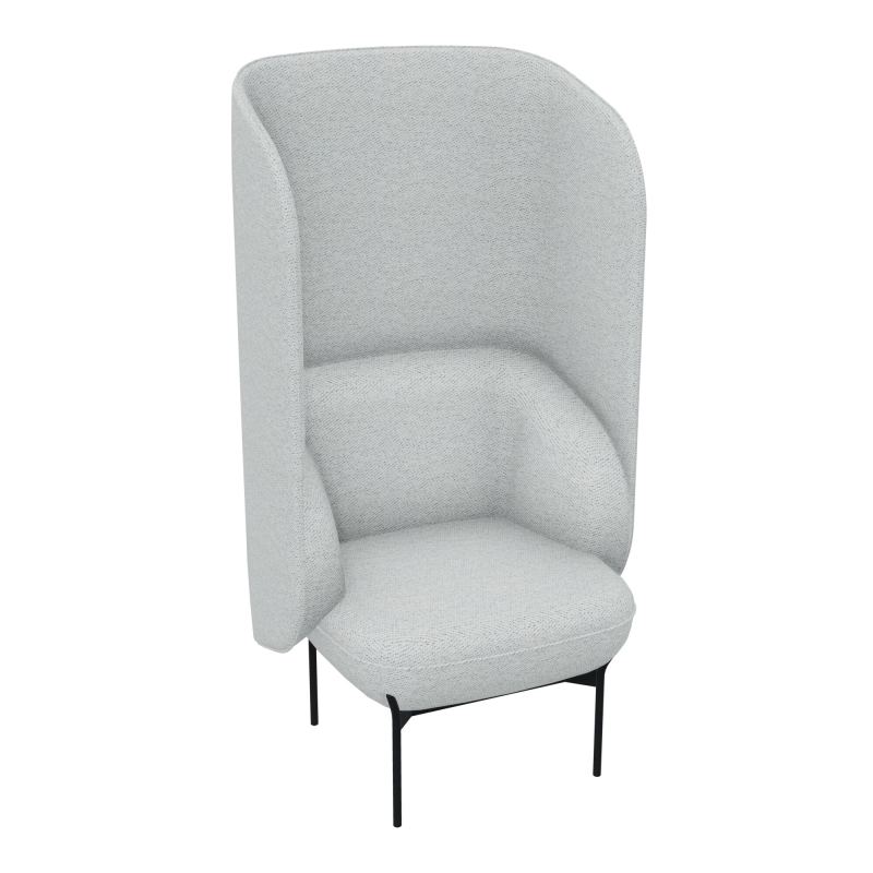 FAUT. SILENCE MARGOT 1 PL L74,2XH140XP66CM - ASSISE  - DOS.  - PIET. BC BC ZP