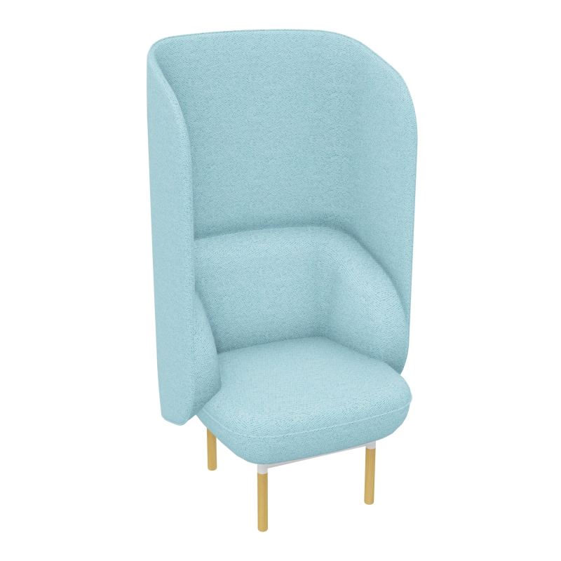FAUT. SILENCE MARGOT 1 PL L74,2XH140XP66CM - ASSISE  - DOS.  - PIET. BF BF ZO MS