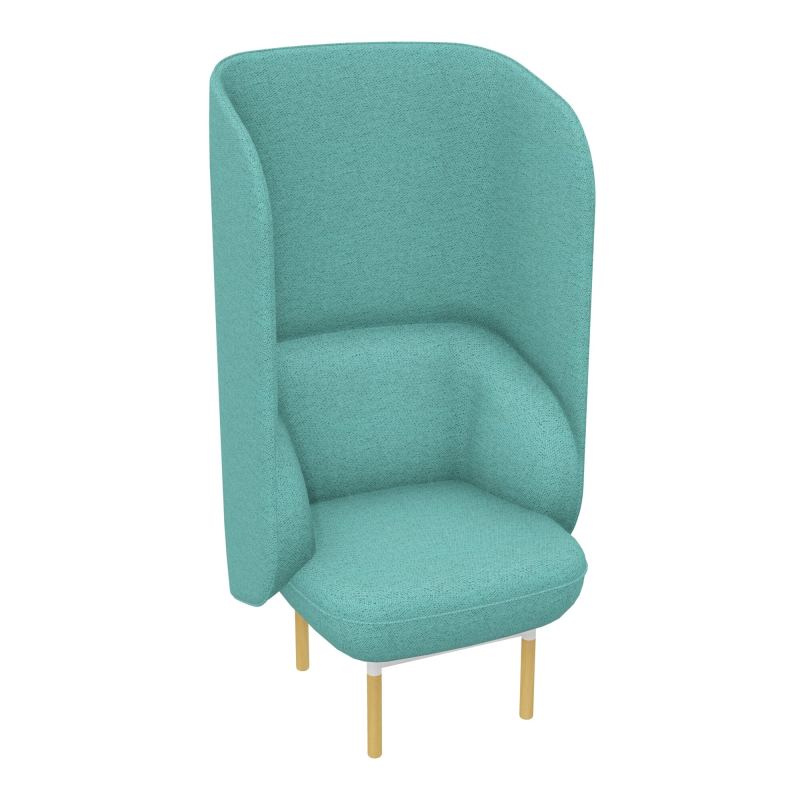 FAUT. SILENCE MARGOT 1 PL L74,2XH140XP66CM - ASSISE  - DOS.  - PIET. BG BG ZO MS