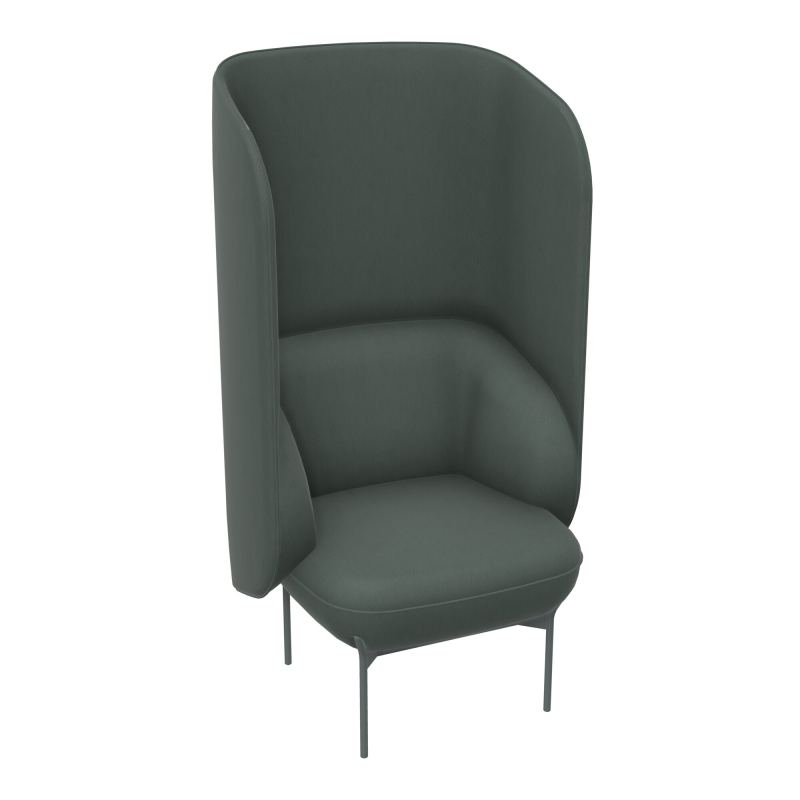 FAUT. SILENCE MARGOT 1 PL L74,2XH140XP66CM - ASSISE  - DOS.  - PIET. CF CF SU