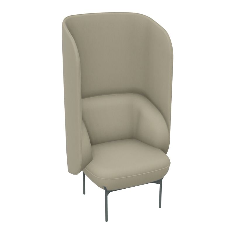 FAUT. SILENCE MARGOT 1 PL L74,2XH140XP66CM - ASSISE  - DOS.  - PIET. CG CG SU