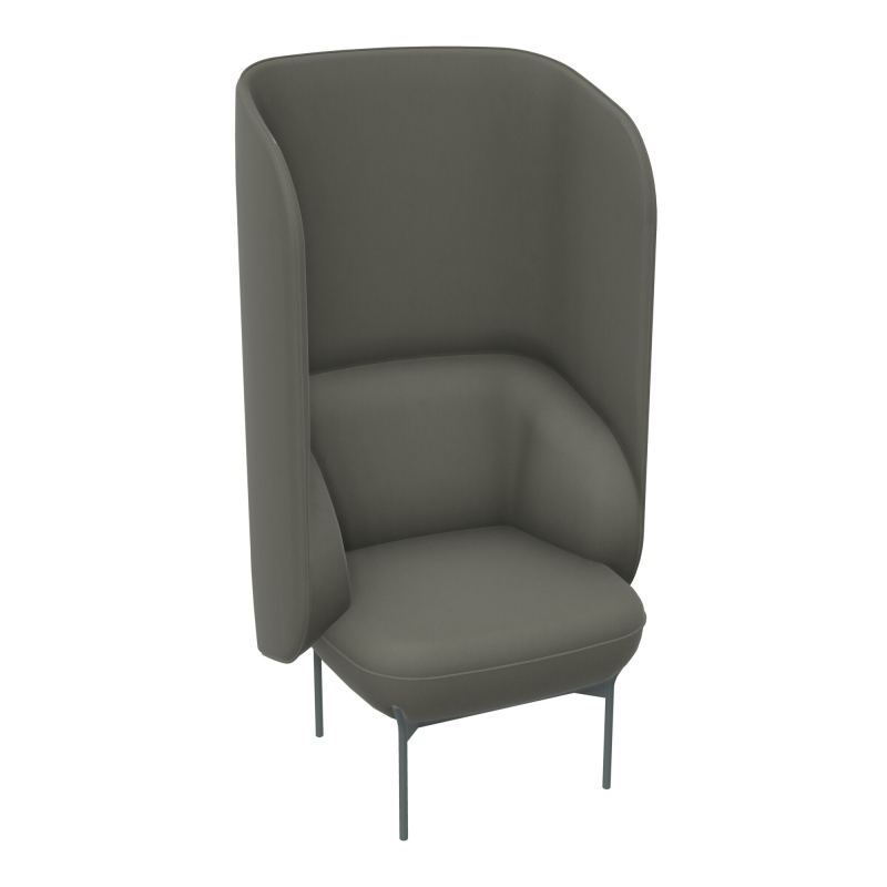 FAUT. SILENCE MARGOT 1 PL L74,2XH140XP66CM - ASSISE  - DOS.  - PIET. CH CH SU