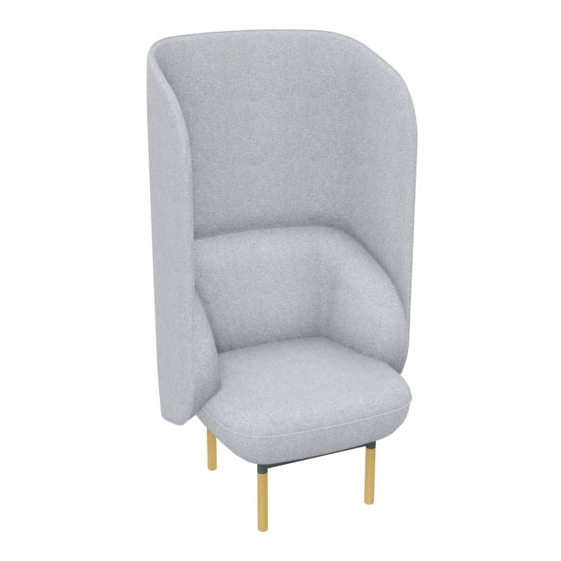 FAUT. SILENCE MARGOT 1 PL L74,2XH140XP66CM - ASSISE  - DOS.  - PIET. DA DA SU MS