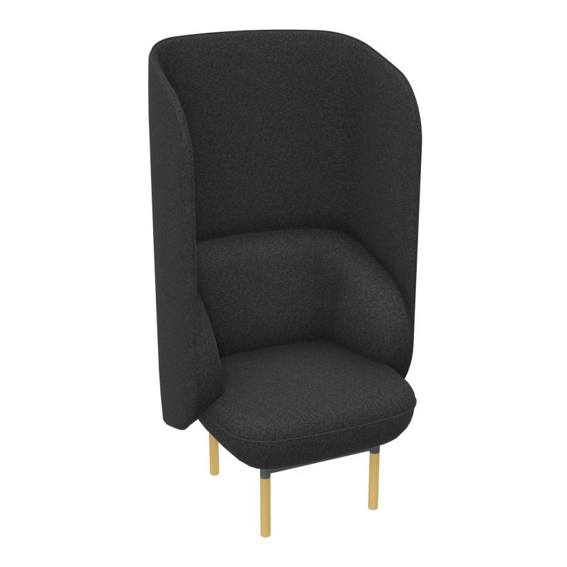 FAUT. SILENCE MARGOT 1 PL L74,2XH140XP66CM - ASSISE  - DOS.  - PIET. DB DB SU MS