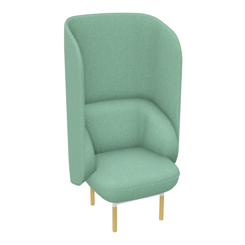 FAUT. SILENCE MARGOT 1 PL L74,2XH140XP66CM - ASSISE  - DOS.  - PIET. DF DF ZO MS