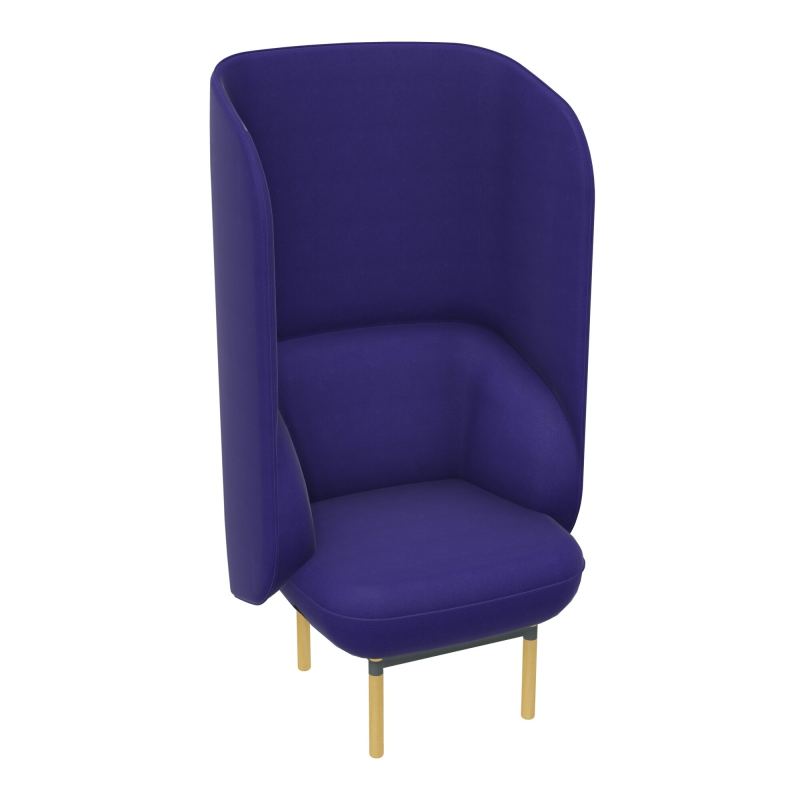 FAUT. SILENCE MARGOT 1 PL L74,2XH140XP66CM - ASSISE A3 - DOS. A3 - PIET. SU/MS - VERSION