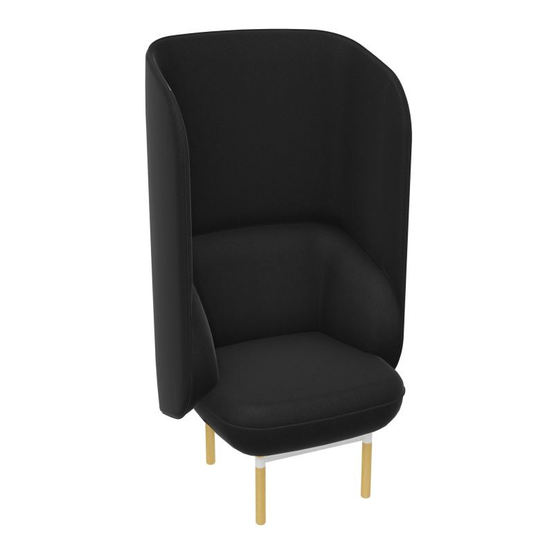 FAUT. SILENCE MARGOT 1 PL L74,2XH140XP66CM - ASSISE A6 - DOS. A6 - PIET. ZO/MS - VERSION