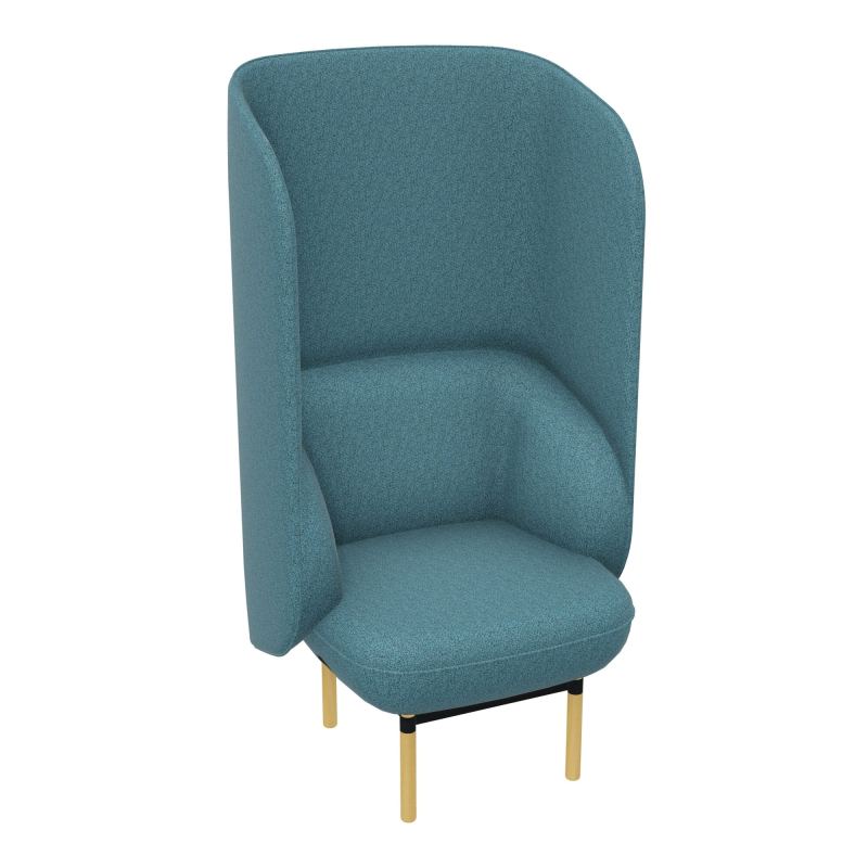 FAUT. SILENCE MARGOT 1 PL L74,2XH140XP66CM - ASSISE B4 - DOS. B4 - PIET. ZP/MS - VERSION