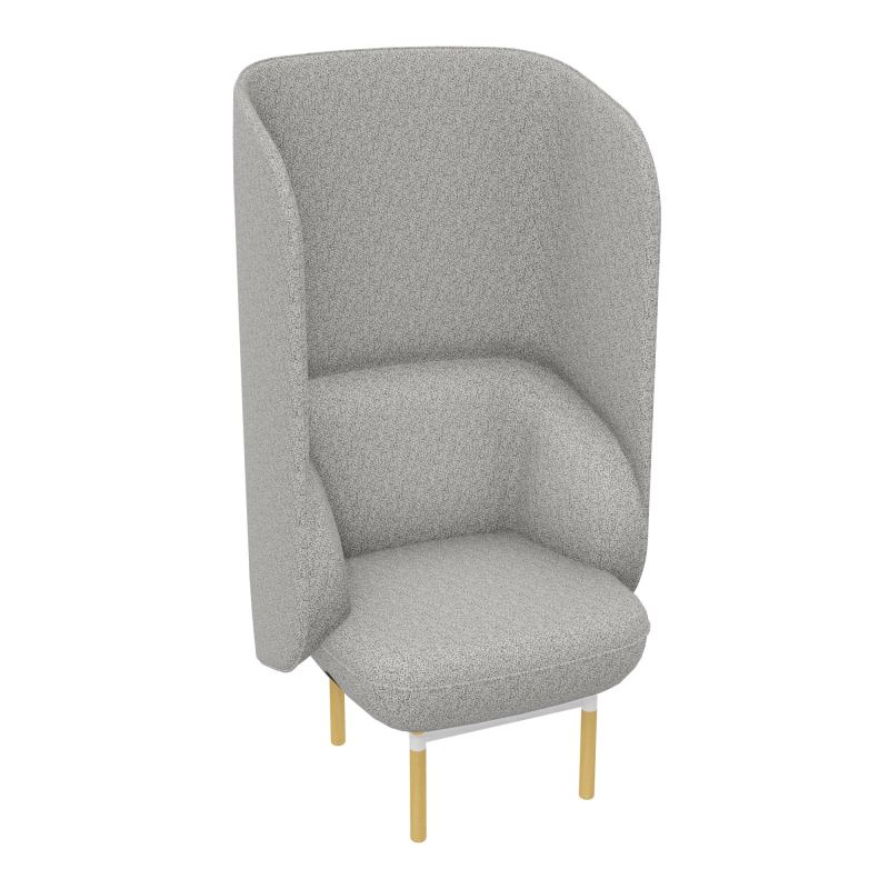 FAUT. SILENCE MARGOT 1 PL L74,2XH140XP66CM - ASSISE B5 - DOS. B5 - PIET. ZO/MS - VERSION