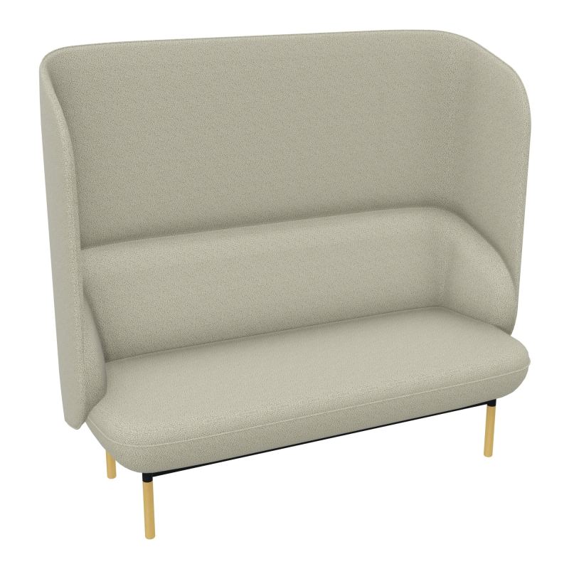 CANAPE SILENCE MARGOT 2 PL L155,4XH144XP66CM - ASS. A2 - DOS. A2 - PIET. ZP/MS