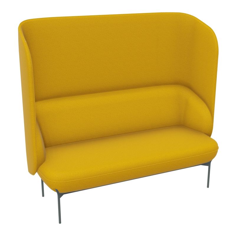 CANAPE SILENCE MARGOT 2 PL L155,4XH144XP66CM - ASS. A5 - DOS. A5 - PIET. SU