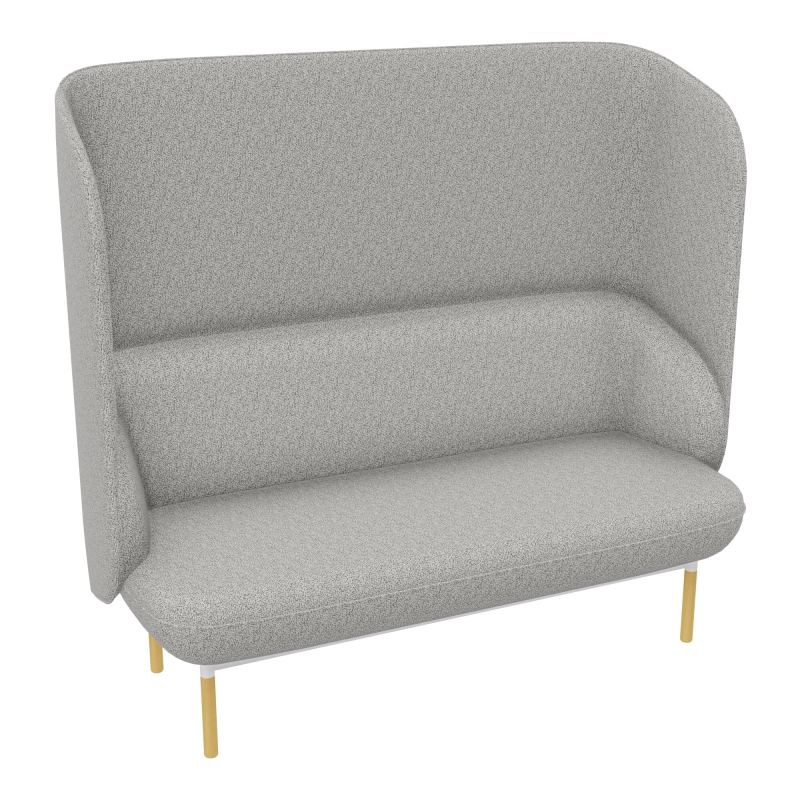 CANAPE SILENCE MARGOT 2 PL L155,4XH144XP66CM - ASS. B5 - DOS. B5 - PIET. ZO/MS