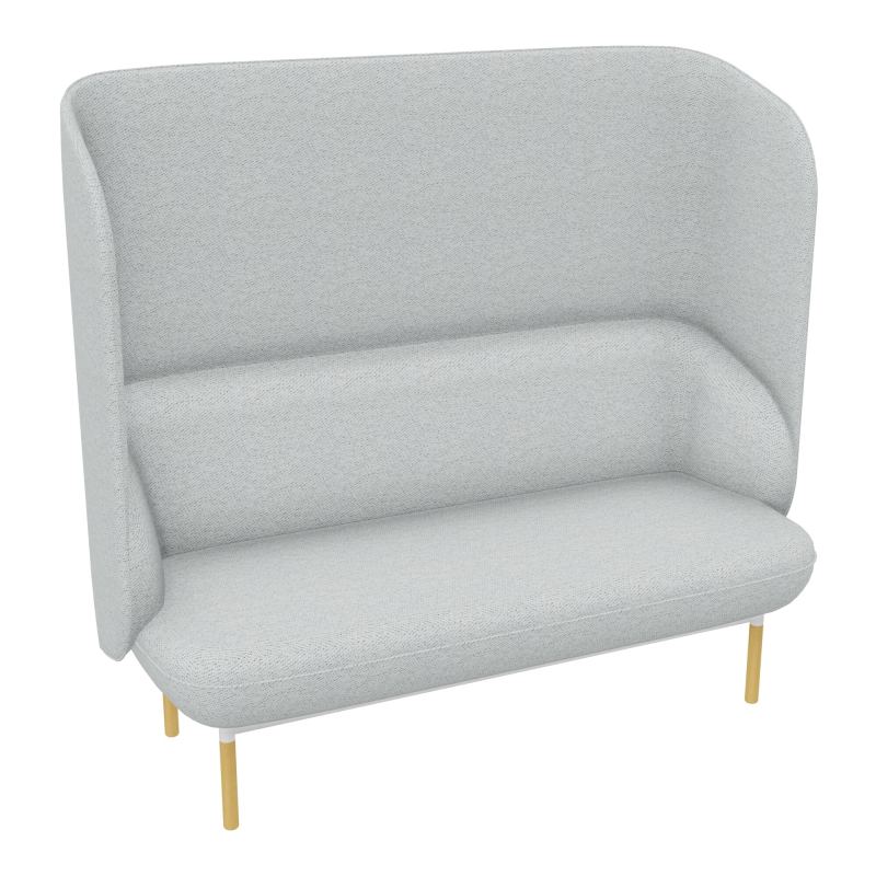 CANAPE SILENCE MARGOT 2 PL L155,4XH144XP66CM - ASS.  - DOS.  - PIET. BC BC ZO MS