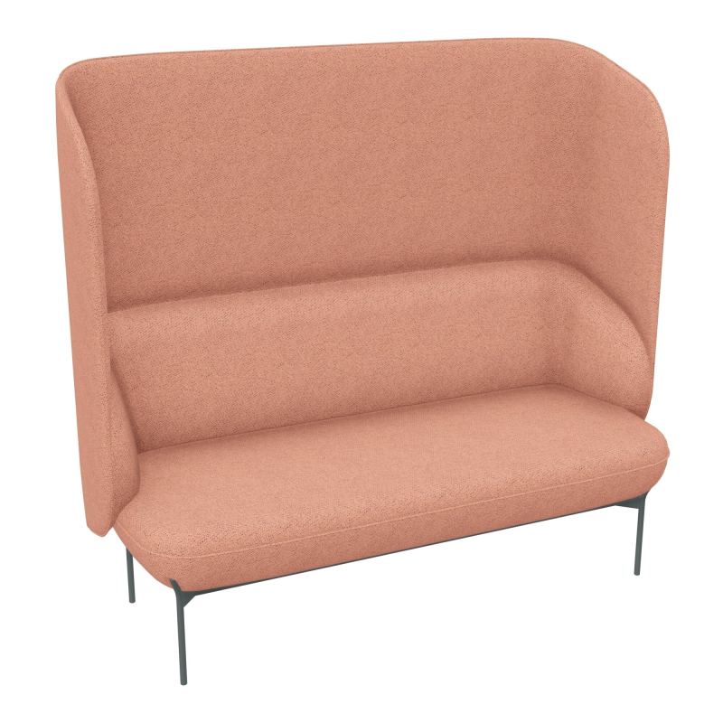 CANAPE SILENCE MARGOT 2 PL L155,4XH144XP66CM - ASS.  - DOS.  - PIET. BL BL SU