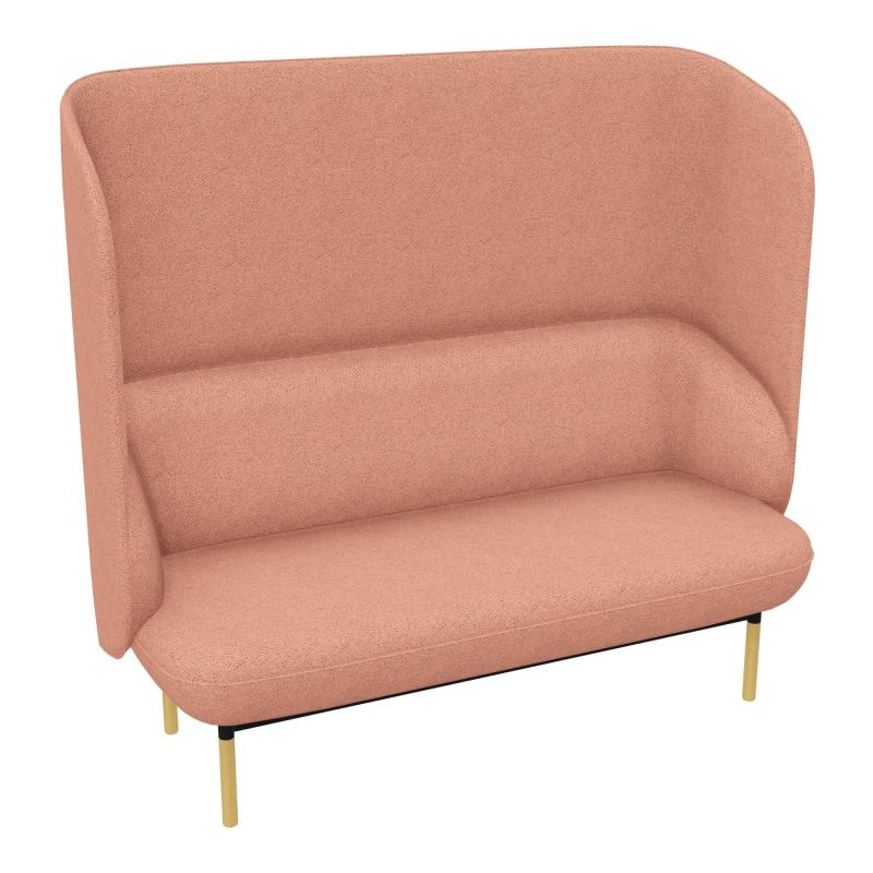 CANAPE SILENCE MARGOT 2 PL L155,4XH144XP66CM - ASS.  - DOS.  - PIET. BL BL ZP MS