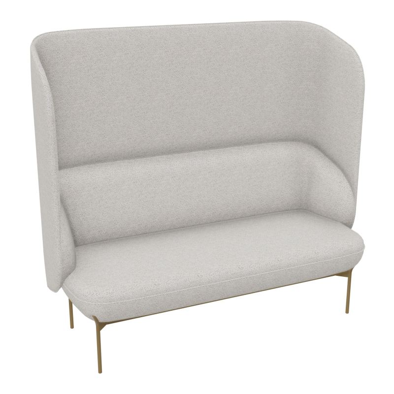 CANAPÉ SILENCE MARGOT 2 PLACES L. 155,4 X H. 144 X P. 66 CM - ASSISE TISSU CHILI BEIGE CH