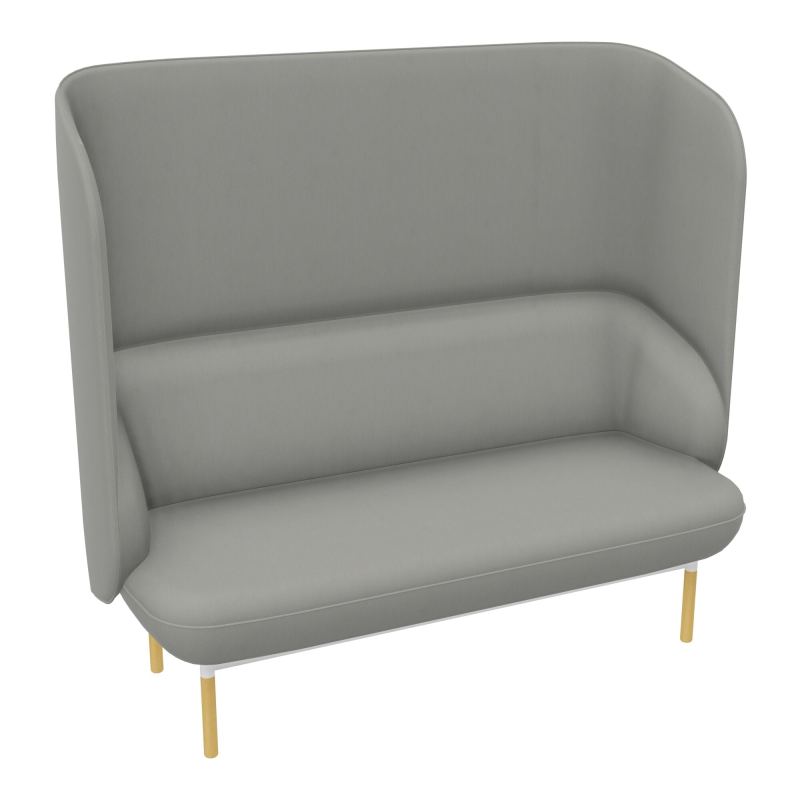 CANAPE SILENCE MARGOT 2 PL L155,4XH144XP66CM - ASS.  - DOS.  - PIET. CA CA ZO MS