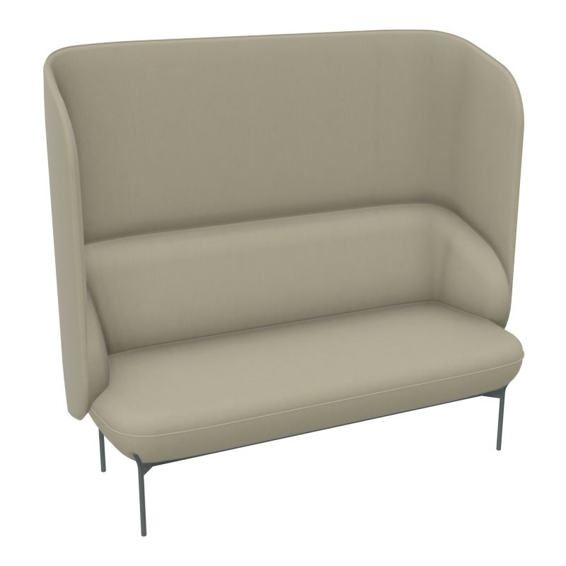 CANAPE SILENCE MARGOT 2 PL L155,4XH144XP66CM - ASS.  - DOS.  - PIET. CG CG SU