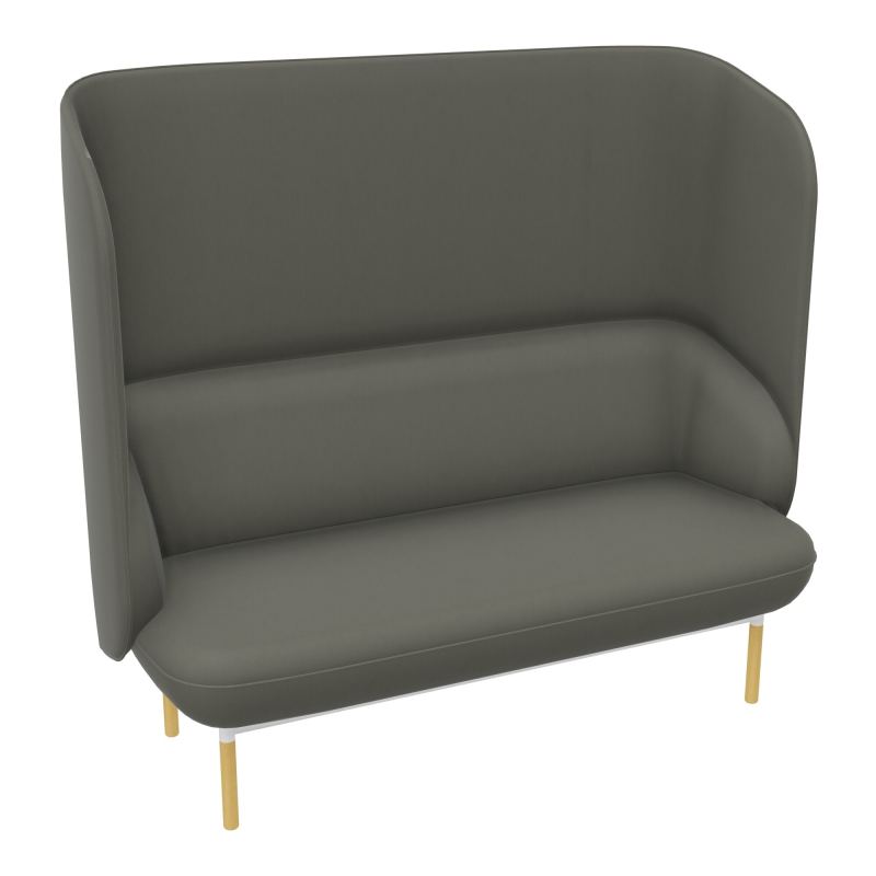 CANAPE SILENCE MARGOT 2 PL L155,4XH144XP66CM - ASS.  - DOS.  - PIET. CH CH ZO MS