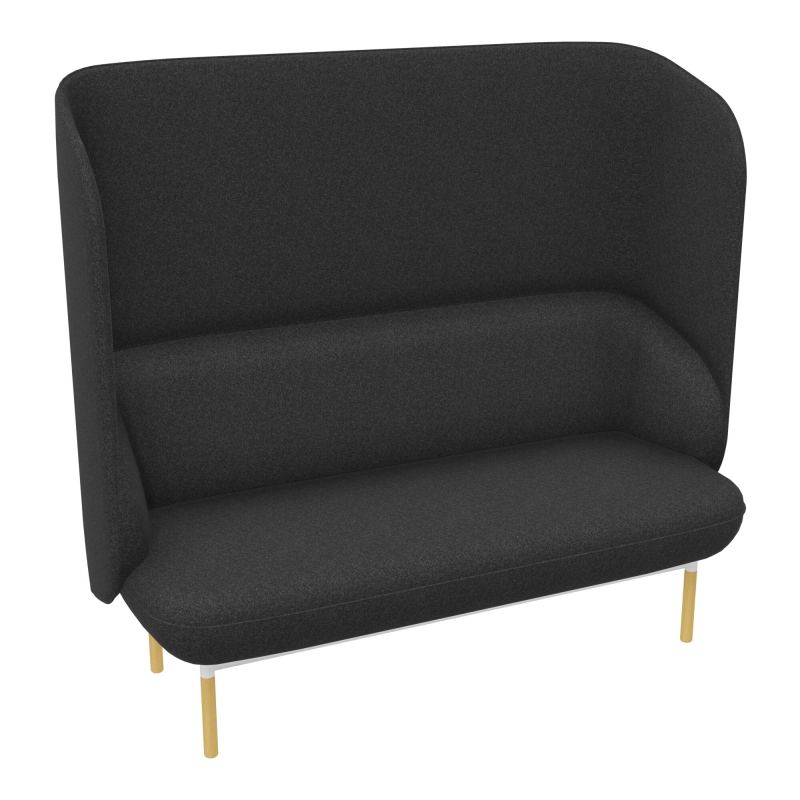 CANAPE SILENCE MARGOT 2 PL L155,4XH144XP66CM - ASS.  - DOS.  - PIET. DB DB ZO MS