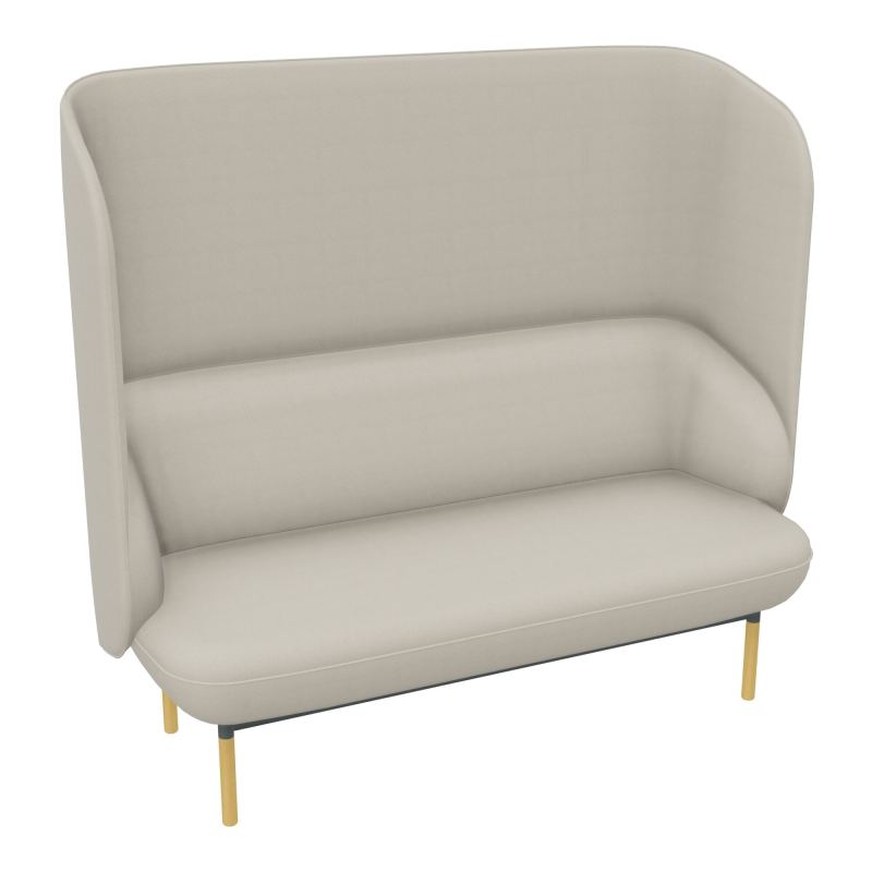 CANAPE SILENCE MARGOT 2 PL L155,4XH144XP66CM - ASS.  - DOS.  - PIET. E5 E5 SU MS