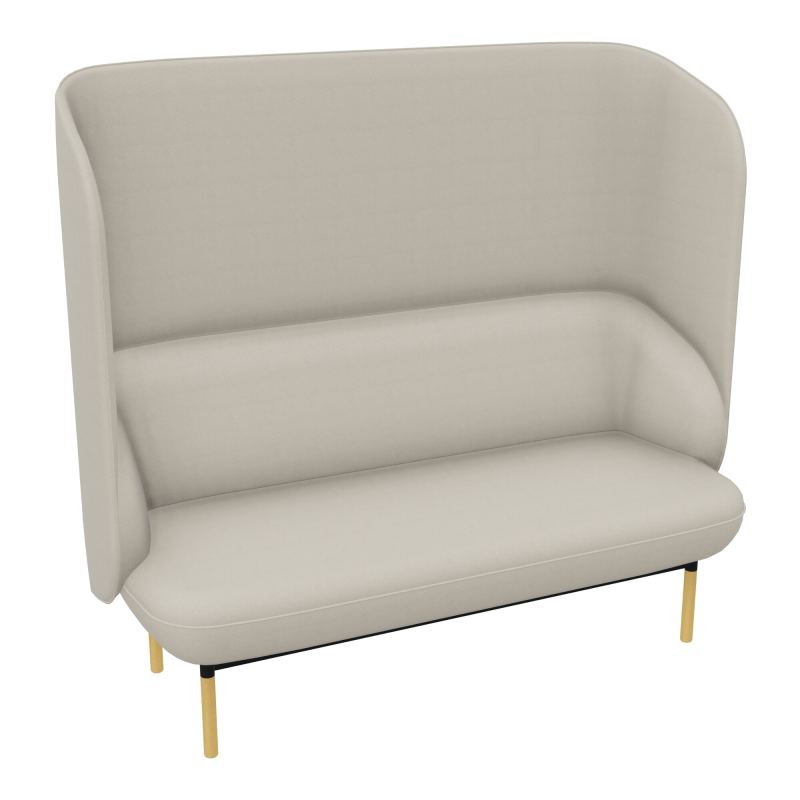 CANAPE SILENCE MARGOT 2 PL L155,4XH144XP66CM - ASS.  - DOS.  - PIET. E5 E5 ZP MS