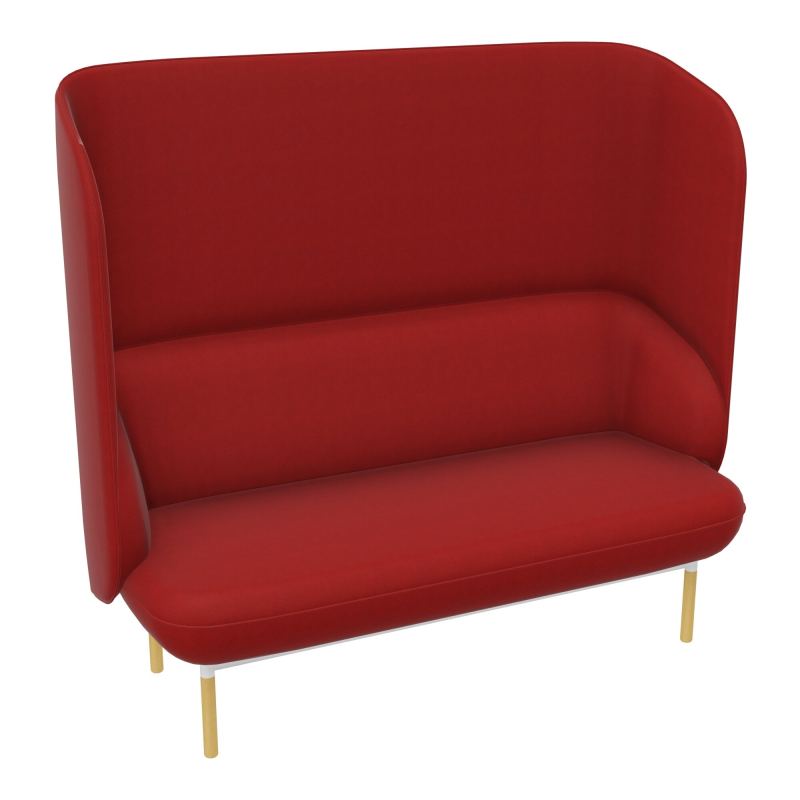 CANAPE SILENCE MARGOT 2 PL L155,4XH144XP66CM - ASS.  - DOS.  - PIET. E6 E6 ZO MS