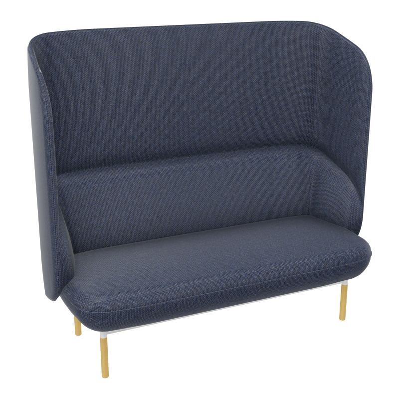 CANAPE SILENCE MARGOT 2 PL L155,4XH144XP66CM - ASS.  - DOS.  - PIET.  T5 T5 ZO MS