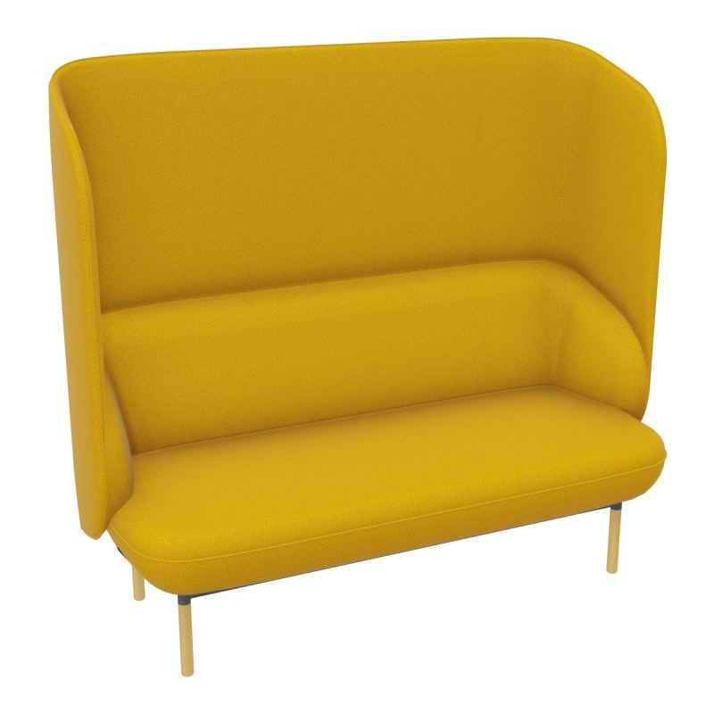 CANAPE SILENCE MARGOT 2 PL L155,4XH144XP66CM - ASS. A5 - DOS. A5 - PIET. SU/MS - VERSION