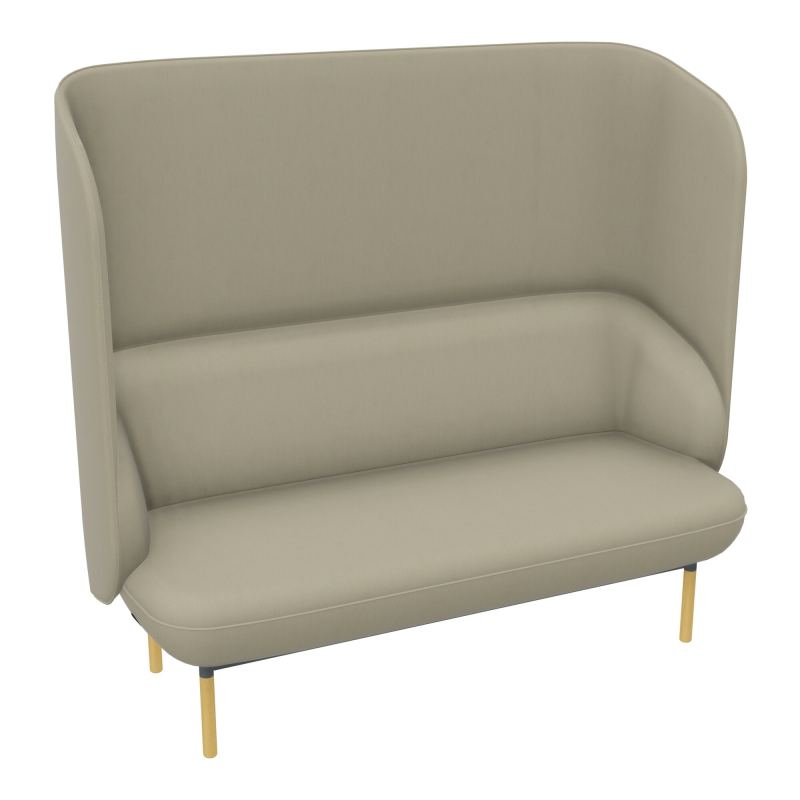 CANAPE SILENCE MARGOT 2 PL L155,4XH144XP66CM - ASS.  - DOS.  - PIET.  - VERSION EU