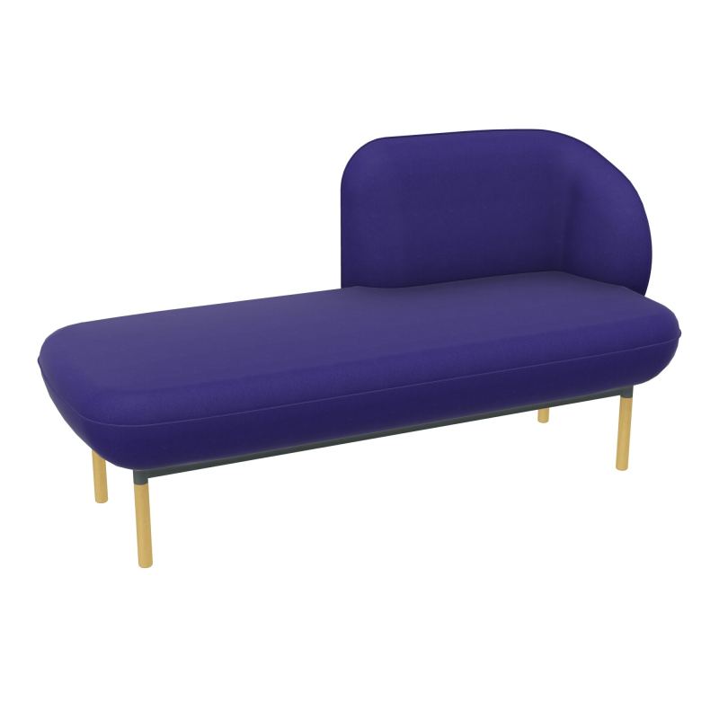 MERID. GAUCHE MARGOT L152,2XH78,4XP66CM - ASSISE A3 - DOS. A3 - PIET. SU/MS