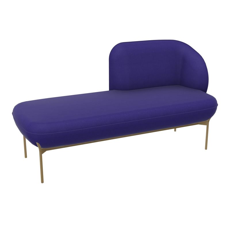 MERID. GAUCHE MARGOT L152,2XH78,4XP66CM - ASSISE A3 - DOS. A3 - PIET. Z3