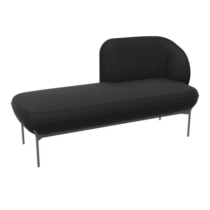 MERID. GAUCHE MARGOT L152,2XH78,4XP66CM - ASSISE A6 - DOS. A6 - PIET. SU