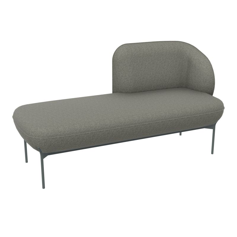 MERID. GAUCHE MARGOT L152,2XH78,4XP66CM - ASSISE B1 - DOS. B1 - PIET. SU