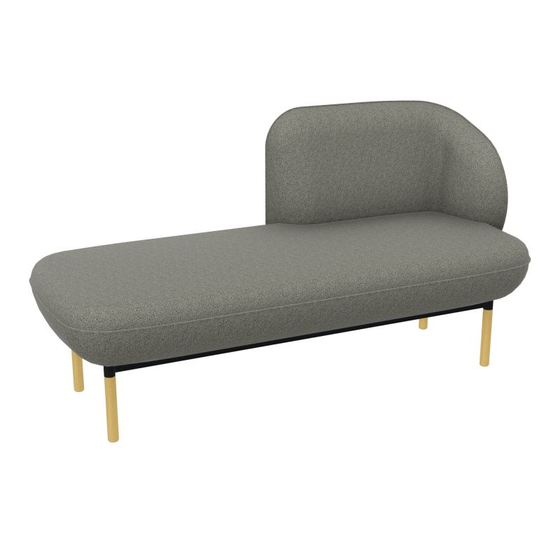 MERID. GAUCHE MARGOT L152,2XH78,4XP66CM - ASSISE B1 - DOS. B1 - PIET. ZP/MS