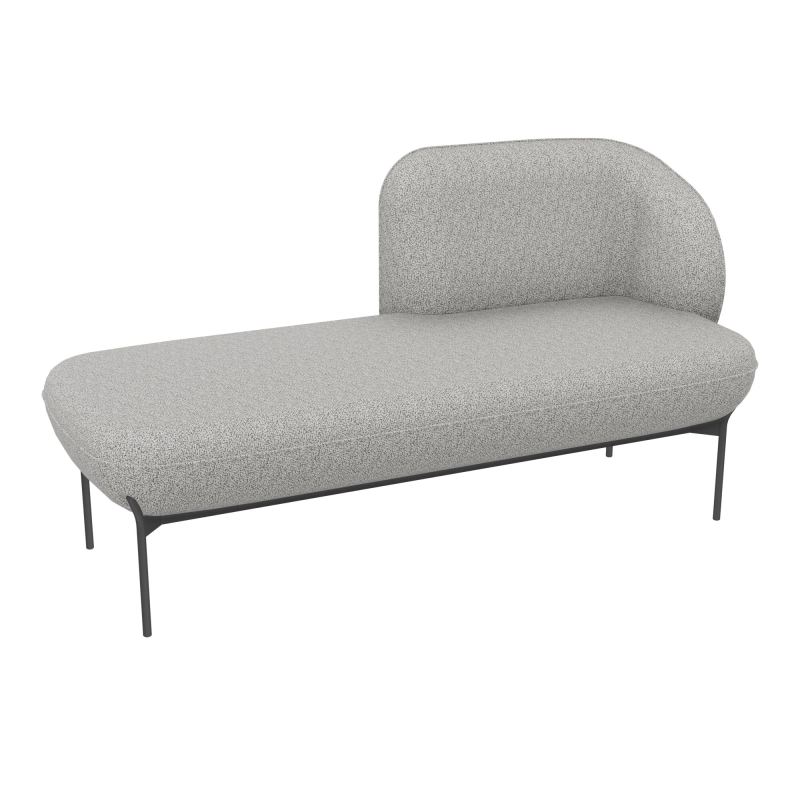 MERID. GAUCHE MARGOT L152,2XH78,4XP66CM - ASSISE B5 - DOS. B5 - PIET. SC