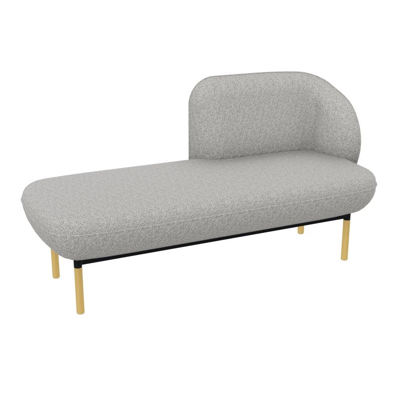MERID. GAUCHE MARGOT L152,2XH78,4XP66CM - ASSISE B5 - DOS. B5 - PIET. ZP/MS