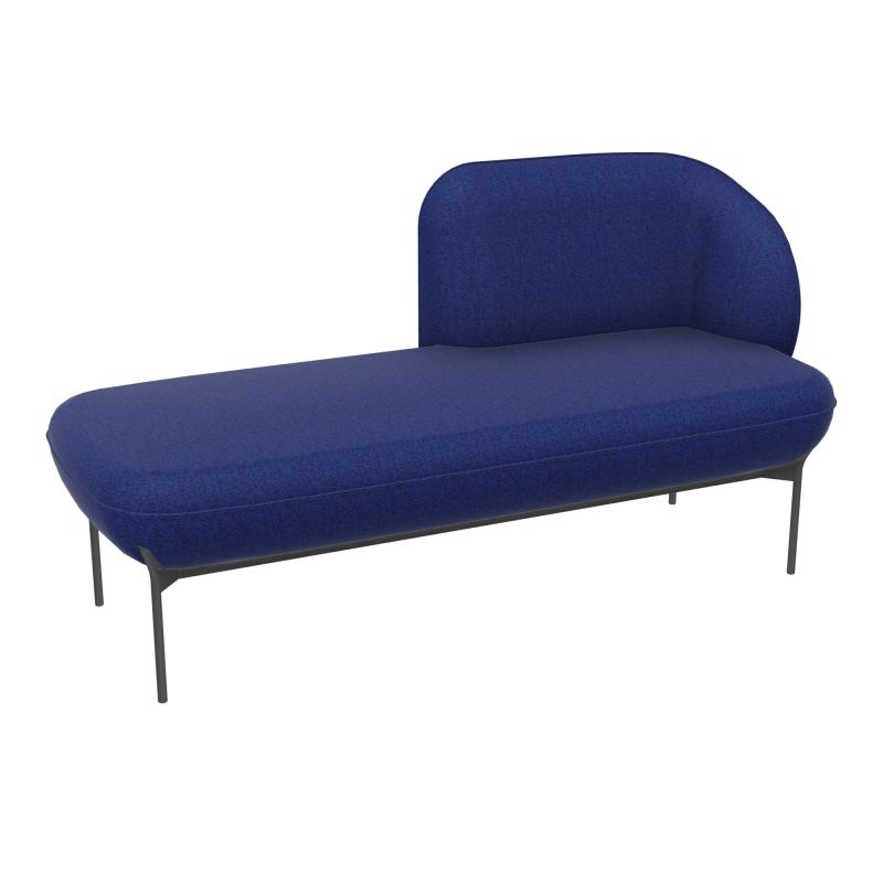 MERID. GAUCHE MARGOT L152,2XH78,4XP66CM - ASSISE B6 - DOS. B6 - PIET. SC