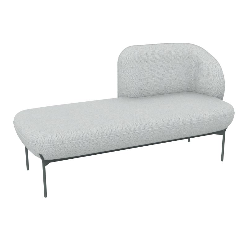 MERID. GAUCHE MARGOT L152,2XH78,4XP66CM - ASSISE  - DOS.  - PIET. BC BC SU
