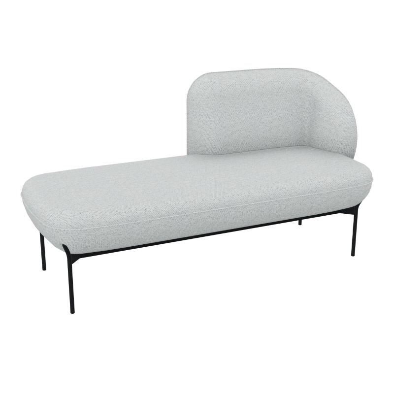 MERID. GAUCHE MARGOT L152,2XH78,4XP66CM - ASSISE  - DOS.  - PIET. BC BC ZP