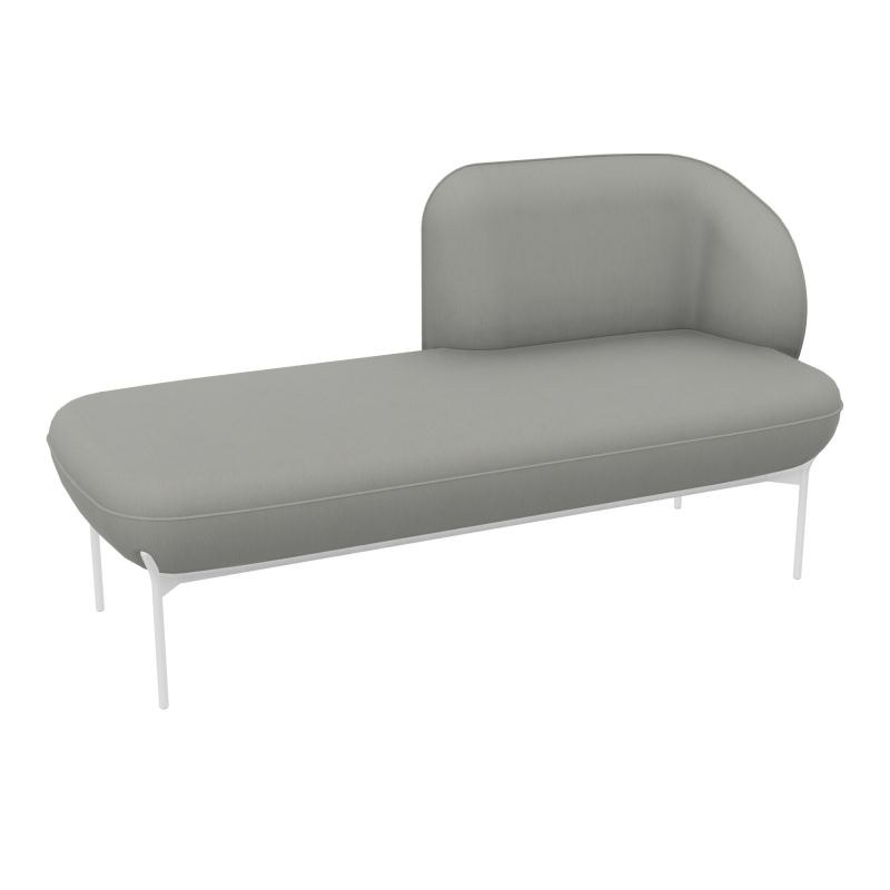 MERID. GAUCHE MARGOT L152,2XH78,4XP66CM - ASSISE  - DOS.  - PIET. CA CA ZO