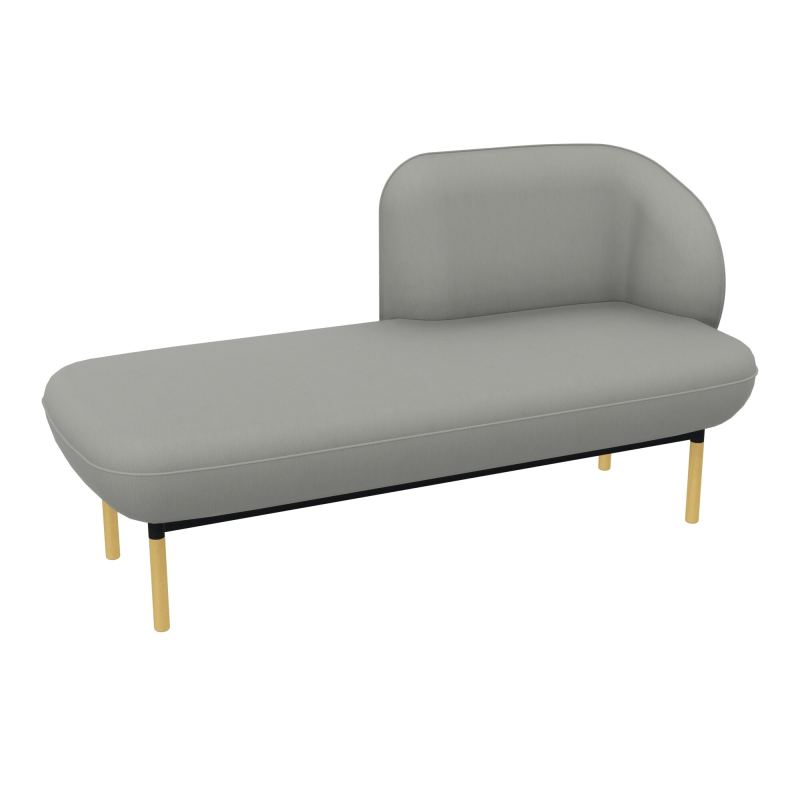 MERID. GAUCHE MARGOT L152,2XH78,4XP66CM - ASSISE  - DOS.  - PIET. CA CA ZP MS