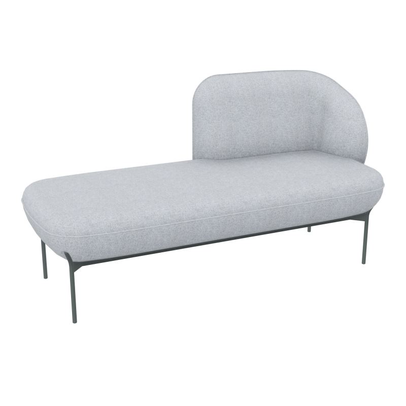 MERID. GAUCHE MARGOT L152,2XH78,4XP66CM - ASSISE  - DOS.  - PIET. DA DA SU