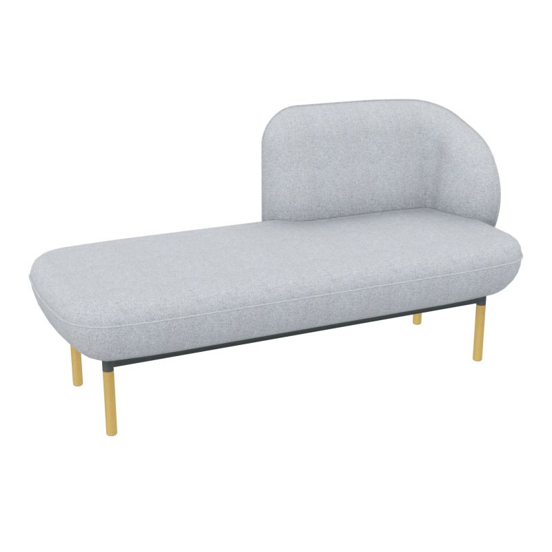 MERID. GAUCHE MARGOT L152,2XH78,4XP66CM - ASSISE  - DOS.  - PIET. DA DA SU MS