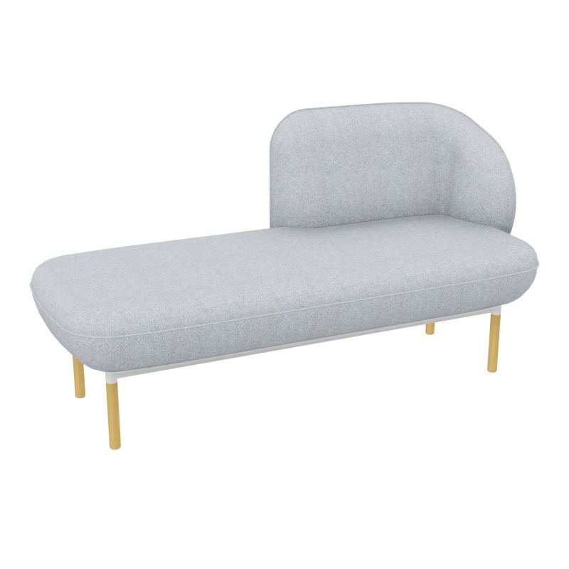 MERID. GAUCHE MARGOT L152,2XH78,4XP66CM - ASSISE  - DOS.  - PIET. DA DA ZO MS