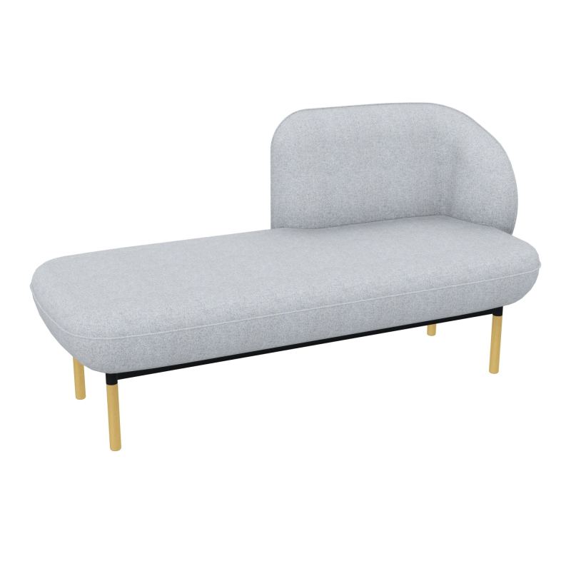 MERID. GAUCHE MARGOT L152,2XH78,4XP66CM - ASSISE  - DOS.  - PIET. DA DA ZP MS